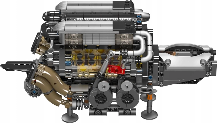Realistisk W16-motor