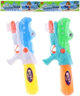 Pumpedrevet vandpistol Dino 42 cm – 2 farver