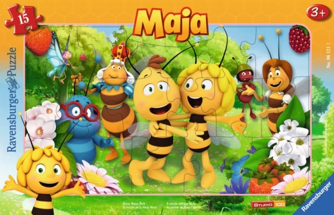 RAVENSBURGER Puslespil Bien Maja, 15 brikker