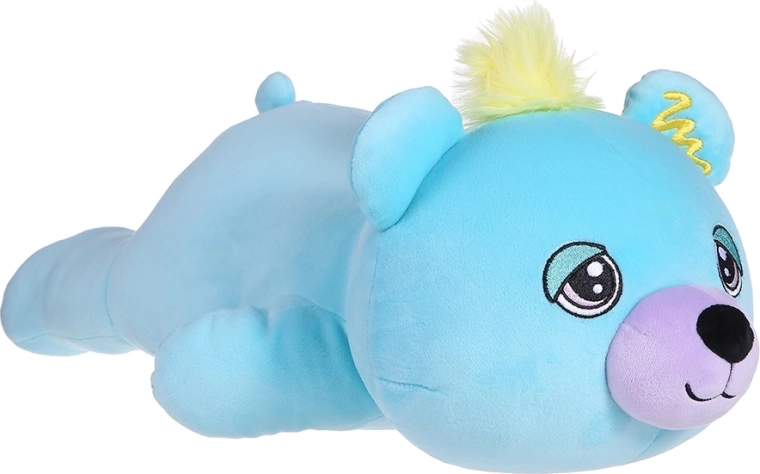 Plysset bjørn Blåmus 50 cm – liggende