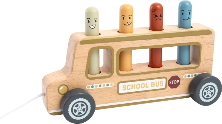 2Kids Toys pop-up legetøj skolebus