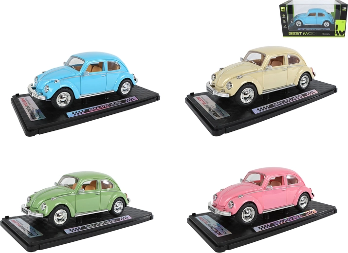 Oldtimer-bil med friktionsmotor 1:24, 18 cm – 1 stk.