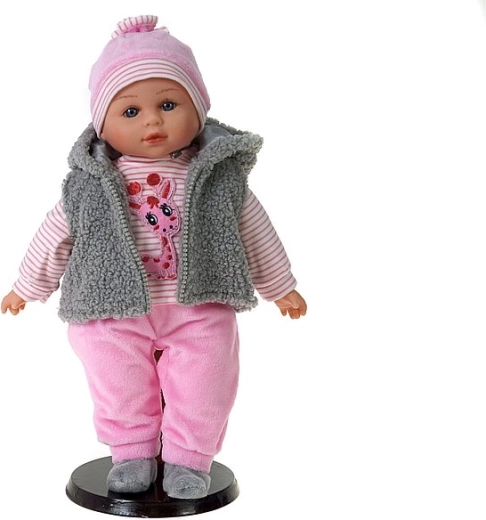 Talende og syngende babydukke