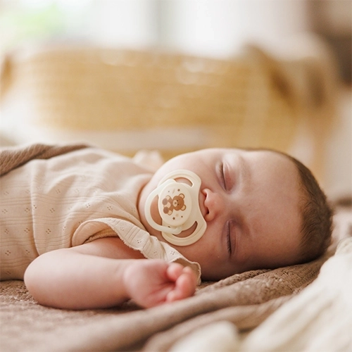 Ergonomisk form og Air Flow til sensitiv hud