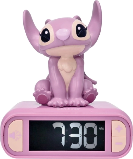Lexibook Stitch Angel børnevækkeur med lysende figur