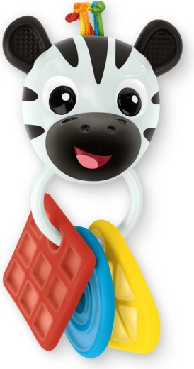 Bidering og rangle zebra Zen Shake‑a‑Shape BABY EINSTEIN, uden BPA, fra 0 måneder