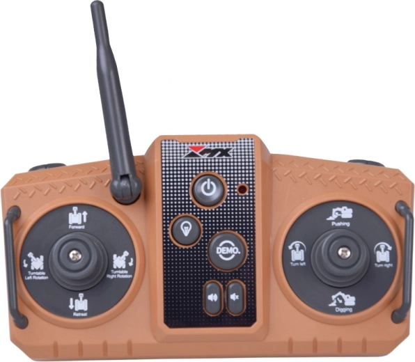 Jævn 2,4 GHz-styring med DEMO-knap