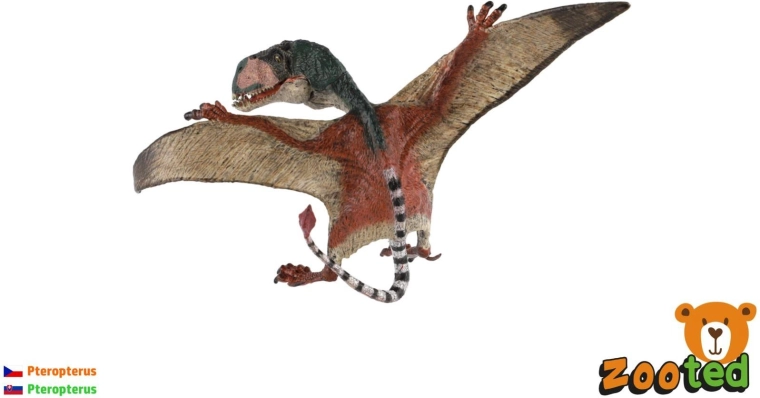 Figur af pteropterus-dinosaur på 15 cm