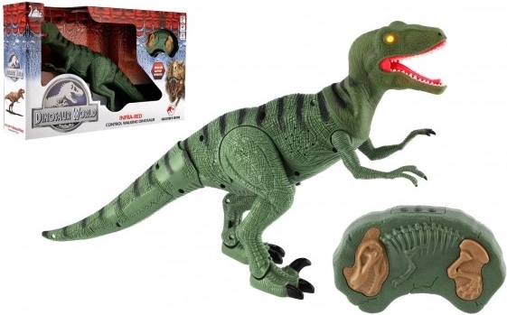 Gående dinosaur Velociraptor med fjernbetjening