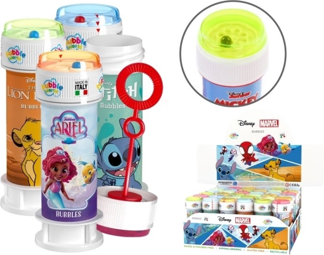 Disney Marvel sæbebobler 60 ml display 36 stk.