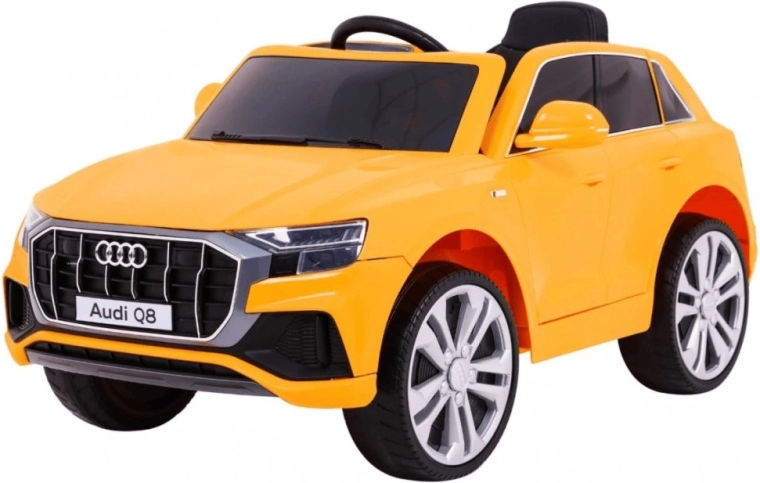 Elektrisk legebil AUDI Q8 12V orange til børn