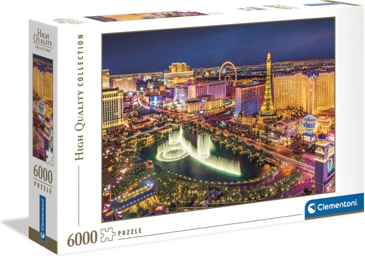 puslespil 6000 brikker las vegas
