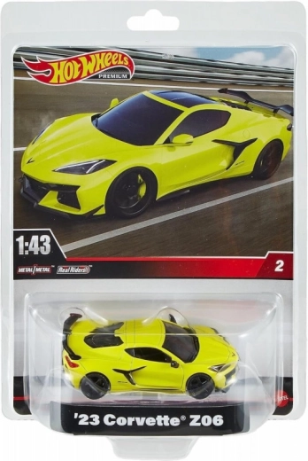Hot Wheels Premium 1:43 – sportsvogn Corvette samlermodel