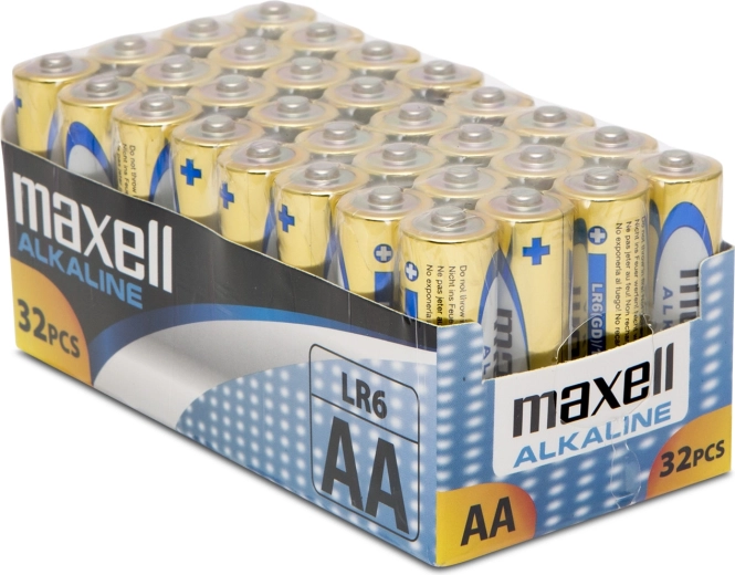 Alkaliske AA LR6-stiftbatterier, 32 stk.