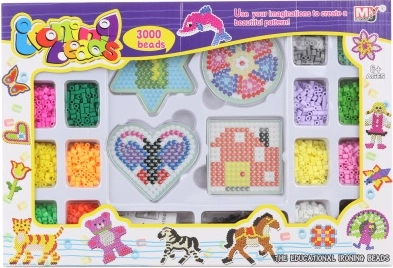 Sæt med strygeperler 3000 stk.