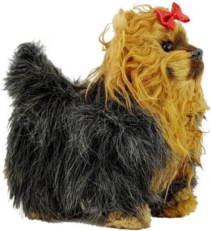 Interaktiv yorkshire terrier – går og gøer