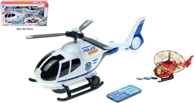 Helikopter med batteridrevet pilot