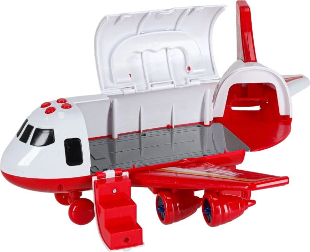 Åbningsbar bagrampe og sideindgange