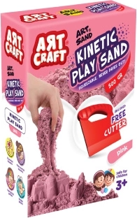 Art Craft kinetisk sand pink 500 g