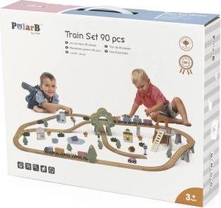 Trætogbane POLARB 90 dele
