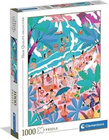 Clementoni High Quality Collection puslespil 1000 brikker Sunday at the Beach