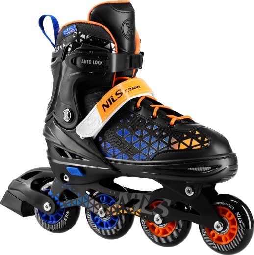 Rulleskøjter 2-i-1 NILS Extreme Brave – M (34-38)