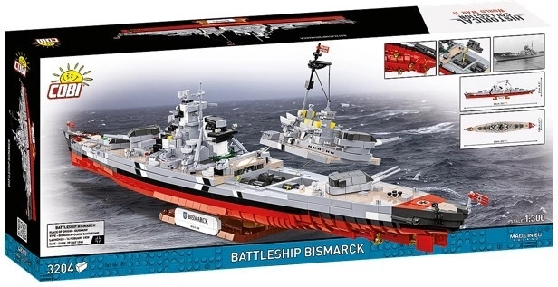 Monumental skala 1:300 og 3204 klodser