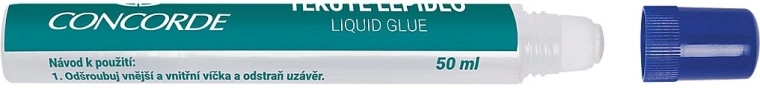 Flydende lim CONCORDE 50 ml med svamp