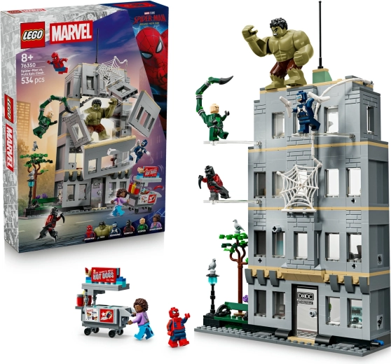 LEGO Marvel Episk kamp: Spider-Man mod Hulk