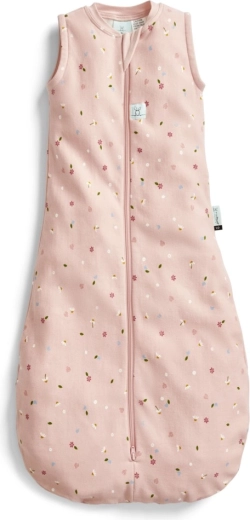 ErgoPouch sovepose i økologisk bomuldsjersey daisies 0,2 tog (8–24 mdr.)