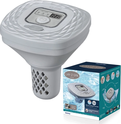 Lay-Z-Spa flydende batteridrevet saltvandssystem 0,5 g/t