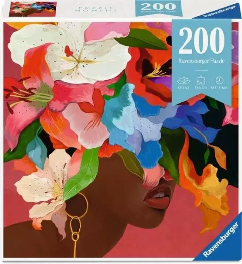 Puslespil RAVENSBURGER Moment Blomsterhoved af lilje 200 brikker