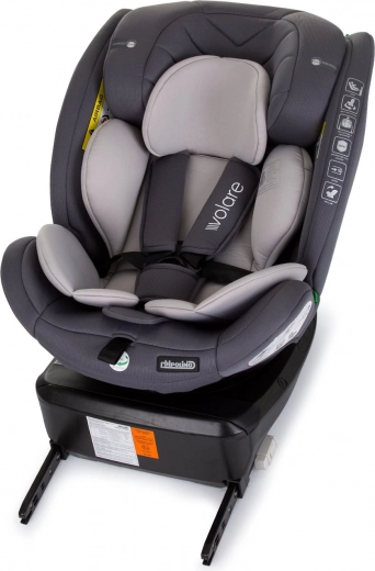 Sikker fastgørelse med ISOFIX + Top Tether