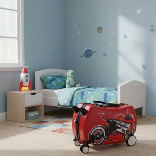 Køretøj og kuffert i ét