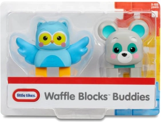 Figurer ugle og bjørn LITTLE TIKES Waffle Blocks
