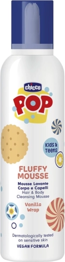 Chicco skumgel til krop og hår Pop Vanilla 200 ml