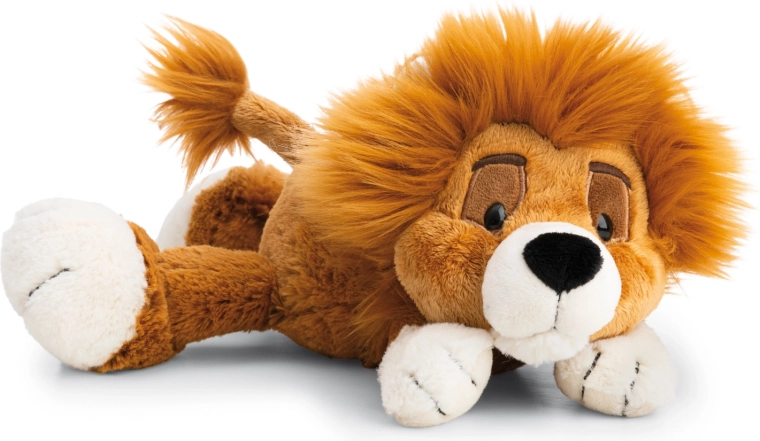 Nici plyslegetøjsløve King Kimari 20 cm liggende