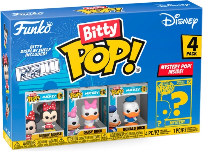 Funko Bitty POP! Disney Minnie Mouse pakke med 4 figurer