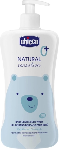 Chicco brusegel med aloe vera og kamille Natural Sensation 500 ml (fra fødslen)