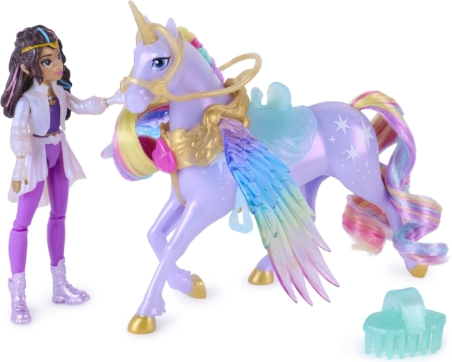Sophia og Wildstar fra Unicorn Academy