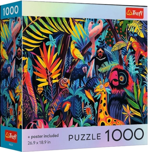 Puslespil 1000 brikker – I junglen