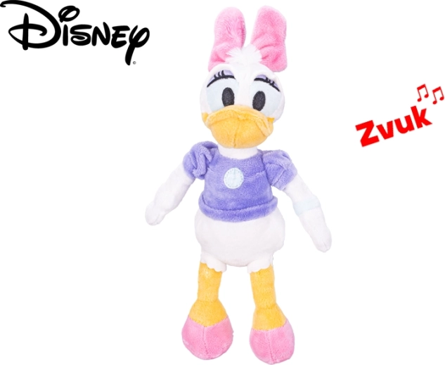 Plysand Daisy fra DISNEY med lyde 27,5 cm