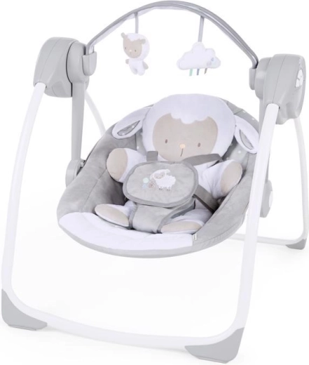 Ingenuity vippestol med melodier Cuddle Lamb