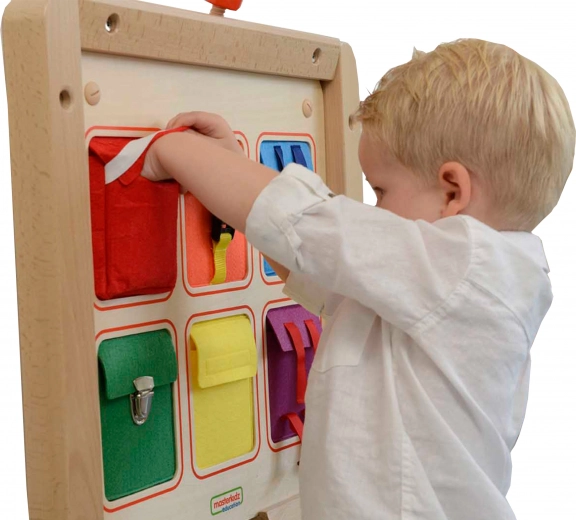 Montering på væg eller i Masterkidz Flex-systemet
