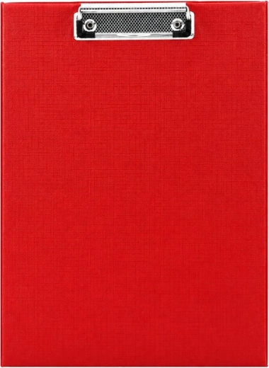 A4-format og markant rød farve