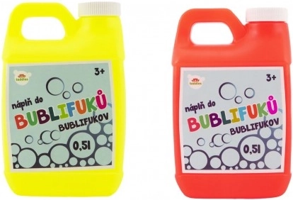 Påfyldning til sæbebobler 0,5 l i dunk