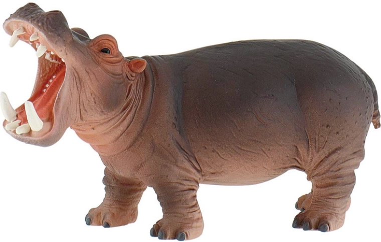 Bullyland flodhest figur