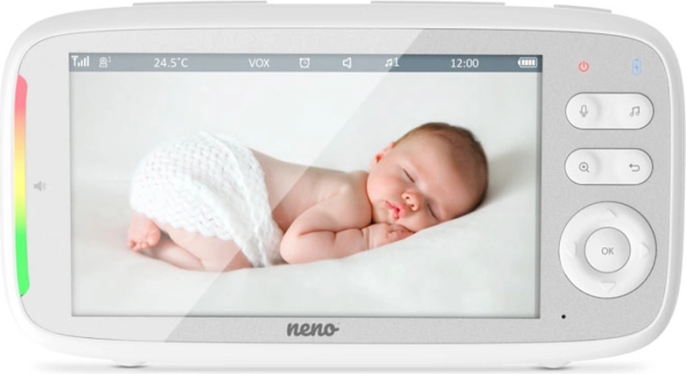 Krystalklart billede på den store 5" skærm