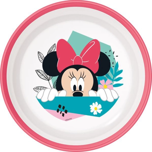 Skål Minnie med skridsikker bund, plast 14,7 × 4 cm