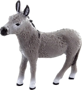 Plastfigur af æsel 9 cm